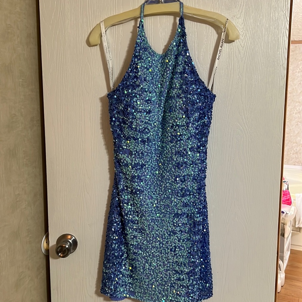 Rachel Allen Formal Dress Periwinkle